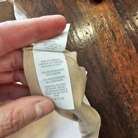 AERIE 36D nude demi bra padded underwire seamless lightly lined everyday fit - Picture 7 of 7